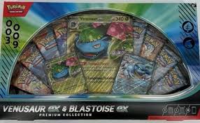 NEW Pokemon Venusaur EX & Blastoise EX Premium Collection ...