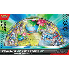 Pokemon Trading Card Game: Venusaur ex and Blastoise ex ...