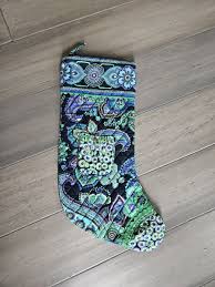 Vera Bradley “Blue Rhapsody” Christmas Stocking NWOT Retired ...