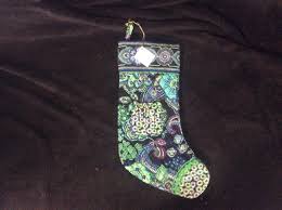 Unused Vera Bradley Christmas Stocking W/tags - Etsy