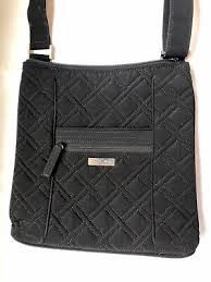 Vera Bradley Performance Twill Hipster Crossbody in Black | eBay