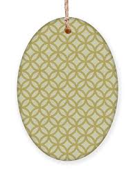 Heavy Japanese Shippo Circle Pattern In Dutch White And ...