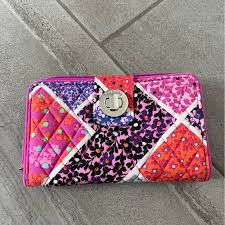 Vera Bradley | Bags | Vera Bradley Turnlock Wallet | Poshmark