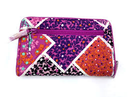 Vera Bradley RFID Turnlock Wallet in Modern Medley 2017 Fall Collection for sale online | eBay