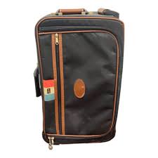 Vintage LARK Samsonite Black 22" Upright Wheeled Carry On luggage/ suitcase Rare | eBay