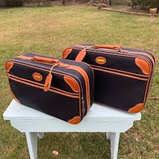 Vintage 2 Piece 1975 Sasson Collection Luggage Suitcase Set New Old Stock - Etsy