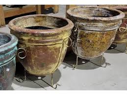 Tierra del Barro Outdoor Furniture Tacita de Liz with Iron ...