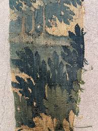 An Antique Verdure Tapestry Fragment | eBay