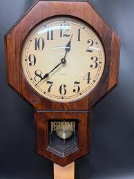 Vintage VERICHRON Regulator Chime Schoolhouse Wall Clock - Etsy
