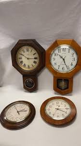 Sold at Auction: Vtg COSMO TIME Quartz Wall Clocks, Sunbeam