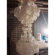 Unbranded | Art | 96s1970s Vintage 2tier Capiz Shell Hanging ...