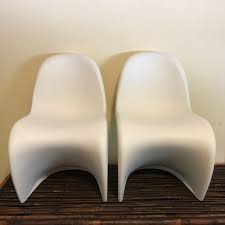 Vintage Mid Century Modern Chairs Panton Chair Danish Vitra Children's Kids Nursery - Etsy