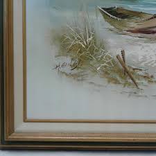 Sold at Auction: Framed Oil Painting by the Renowned Elusive Artist H. Gailey