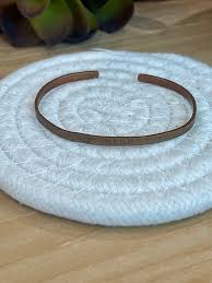 Vintage Handmade Wyoming Copper Cuff