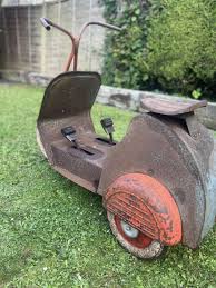 Vintage Pedal Tricycle Tan Sad 50s | eBay UK