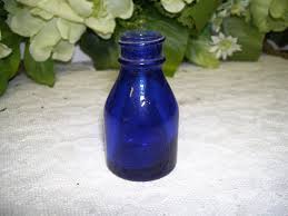 Vintage Cobalt Blue Glass Jar | eBay