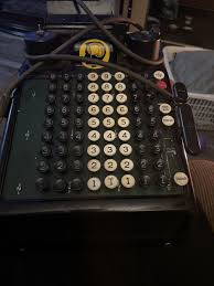 Antique Burroughs Adding Machine 1920s | eBay