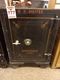 Sold at Auction: York Safe & Lock Co. Safe painted for W. H.
