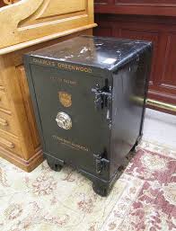 Lot - SMALL ANTIQUE FLOOR SAFE, Victor Safe & Lock Co.,