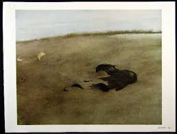Andrew Wyeth Gravure Print HIS BOOT, Teel's Island | eBay