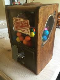 RARE "Coca Cola Gum" like Gumball Oak Machine | eBay