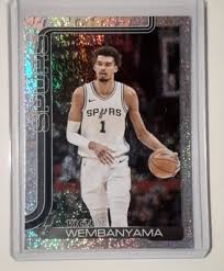 2025-26 Topps Basketball Victor Wembanyama #195 Sand Glitter ...