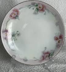 Antique Thomas Sevres Signed Plate Gorgeous Pink Daisies ...