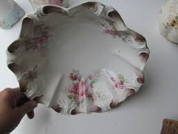 Beautiful Lusterware Antique Victorian Rose Bowl Reinhold ...