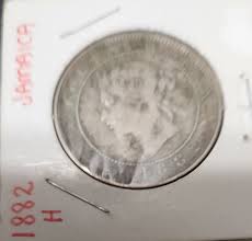 1882 H Jamaica One Penny - Great Old Coin - Rare KM# 17 ...