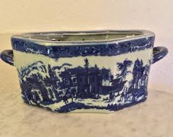 Vintage Beautiful VICTORIA WARE IRONSTONE Historical Blue ...