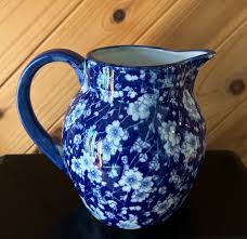Gorgeous Blue and White Porcelain Pitcher/Vase