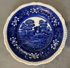Vintage Antique Copeland Spode Blue Tower 9-1/4" Plate ...