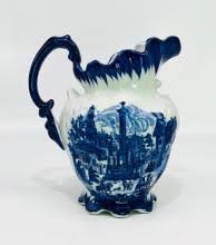 Sold at Auction: Vintage English Victoria Blue on White ...