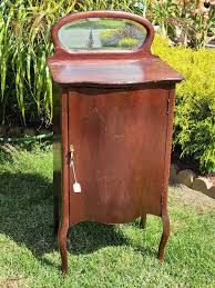 G26: Antique Mahogany Larkin Music Cabinet | EstateSales.org