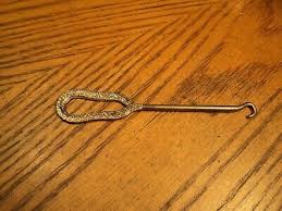 Antique Lewis & Foster Expert Shoe Fitting Shoe Button Hook ...