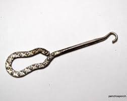 Vintage Craddock Terry Shoe Button Hook: Antique Tool ...