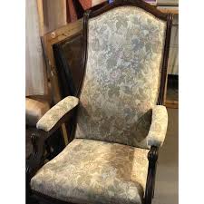 19th Century Victorian Black Walnut Side Chair | Chairish