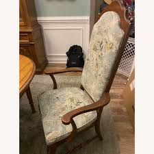 63" Dining Table w 6 Chairs and 2x14" Extension - AptDeco