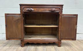 Antique 19th Century Victorian Carved Cabinet Washstand Commode - Etsy