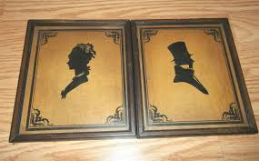 Vintage Hudson Department Store Victorian Man & Woman Framed ...