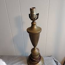 Vintage Brass Table Lamp - Etsy Israel