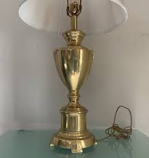 Ethan Allen Brass Seashell Lamp: Ocean Trophy Style, Welded ...