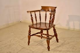 19th Century English Captain's Chair | Chairish