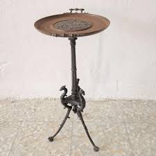 Antique Historicism Flower Pot Stand in Cast Iron | Chairish