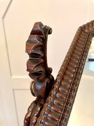 Antique Victorian Mahogany Swing Mirror - Etsy