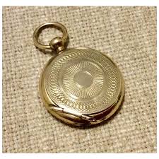 Gold Filled Engine Turned Double Sided Photo Locket. For ...