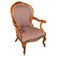Antique Victorian Spoon Back Armchair - 8 For Sale on 1stDibs