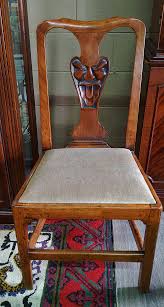 Antique English Carved Gargoyle Face Chairs - A Pair – ATTIC FANATIC