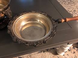 Vintange Silveplated Chafing Dish Food Warmer with Burner ...