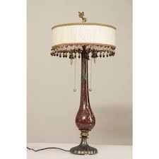 Luna Bella Murano Glass Table Lamp | Chairish